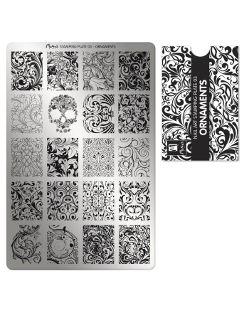 stamping plate 003 Ornaments