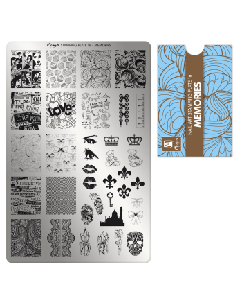 Moyra stamping plate 016...