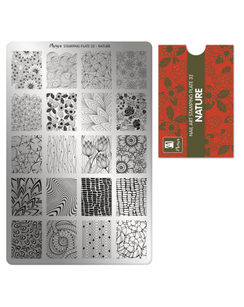 stamping plate 032 Nature