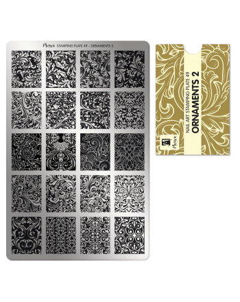 Moyra stamping plate 049...