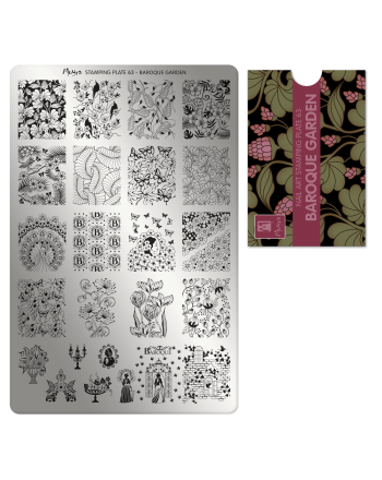 stamping plate 063 Baroque...