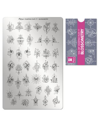 stamping plate 077 Blossometry