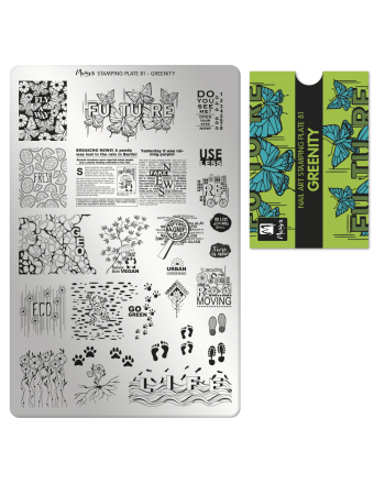 stamping plate 081 Greenity