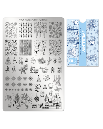stamping plate 101 wintertime